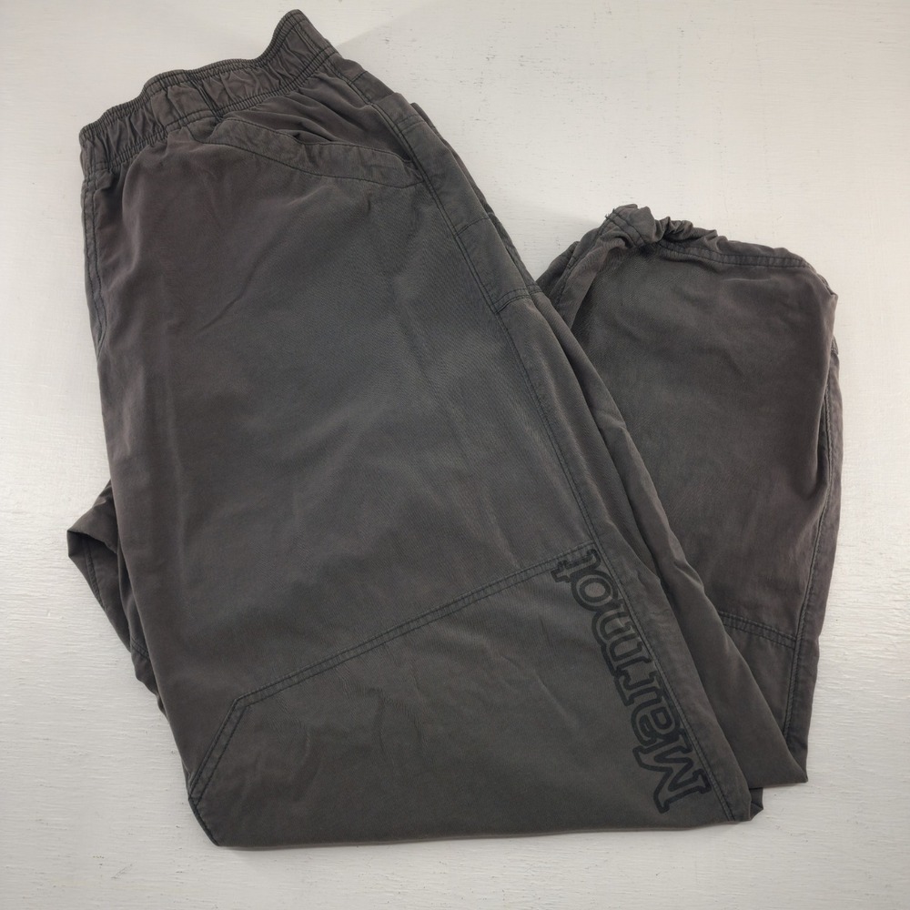 Marmot XL 36x32 | Gray Hiking Jogger Pants Elastic Waist Drawstring Gorpcore